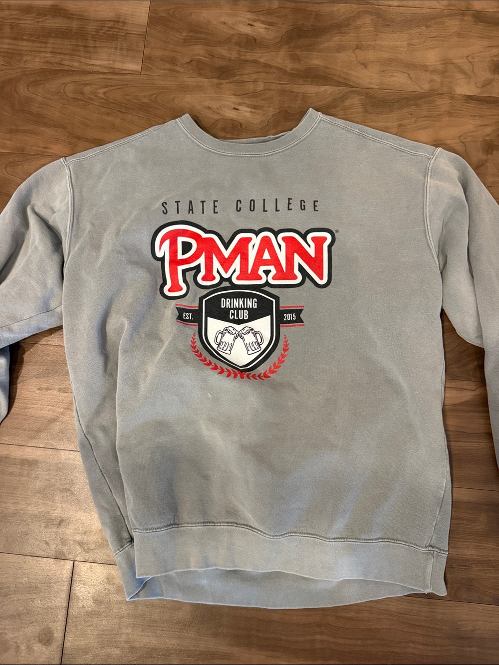 Penn State University (PSU) 50 Days of PMAN Crewneck Sweatshirt 2022 Vintage